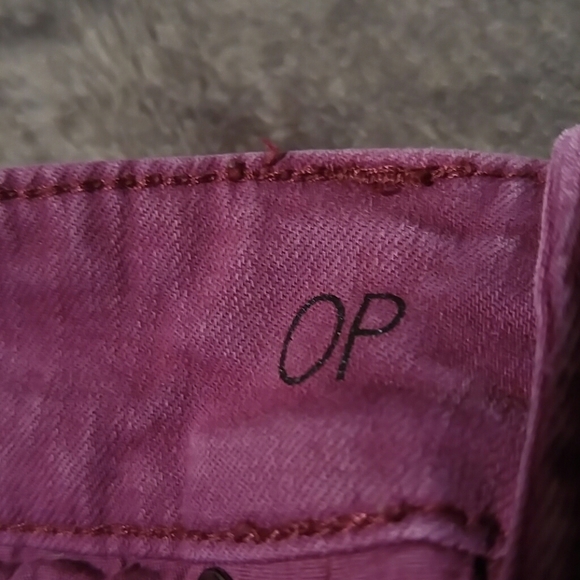 Purple Ann Taylor Modern fit jeans size 0P - Picture 3 of 5
